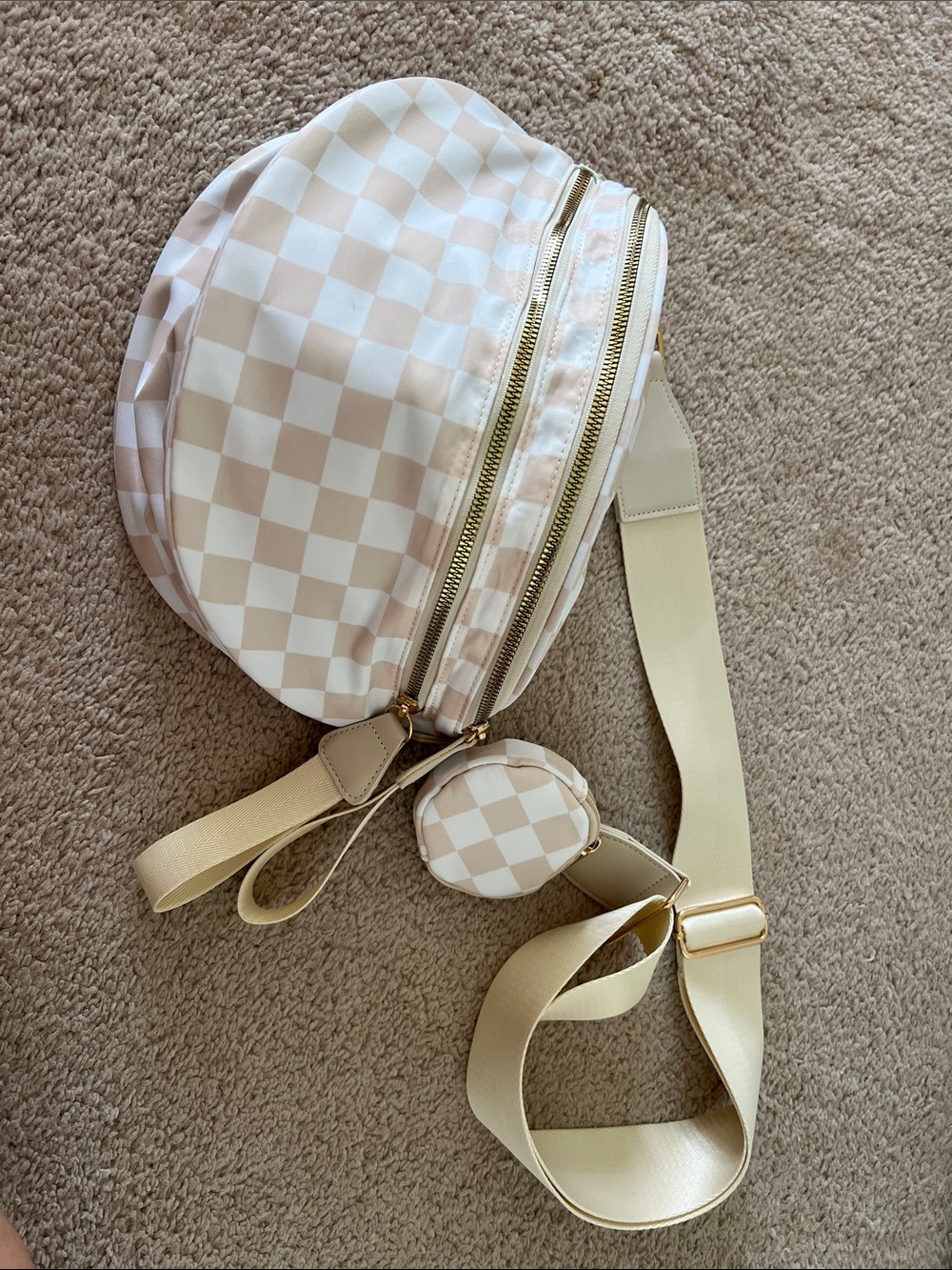 Checkered Crossbody Bag - Picture 2 of 2